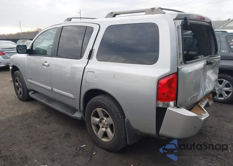 2006 Nissan Armada Se from USA, damaged, VIN 5N1AA08B46N718407